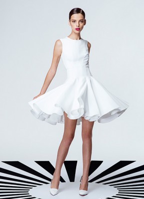 Beyaz Renkli Vakko Nişanlık Modelleri 2016